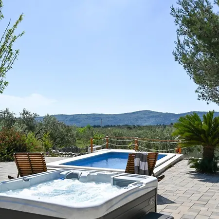 Dalmatian Countryside - Heated Pool & Jacuzzi Holiday home